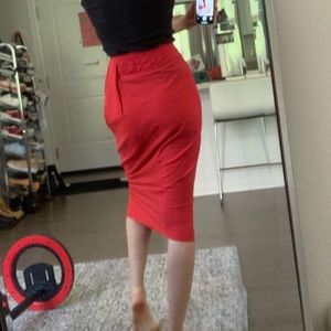Vince wrap skirt